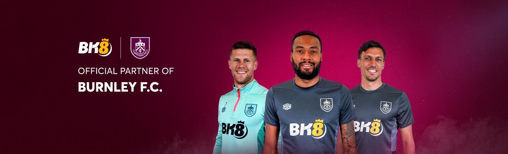 Biểu ngữ ww88 - BK8-Official-Partner-of-Burnley-FC-1731x525
